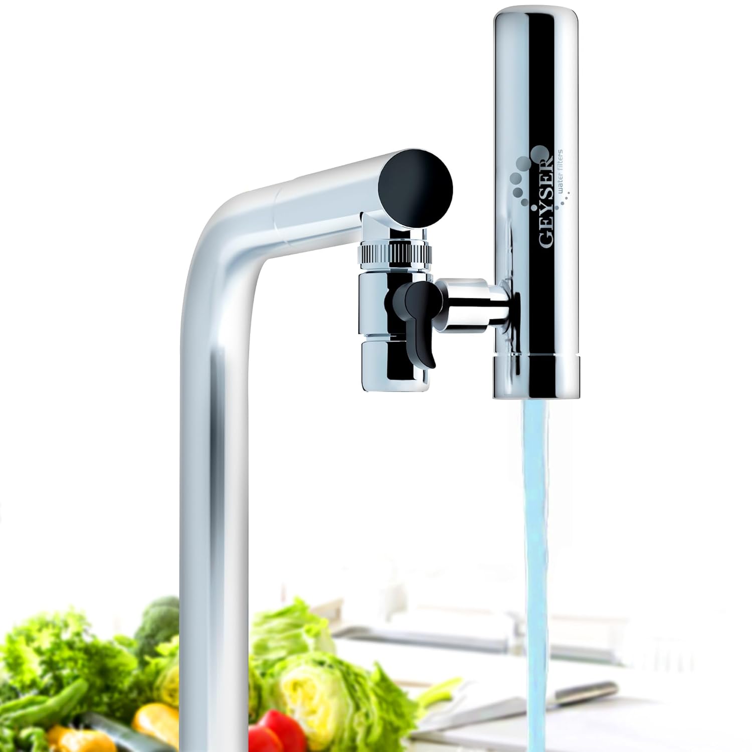 GEYSER EURO - Filtre à Eau pour Robinet de Cuisine