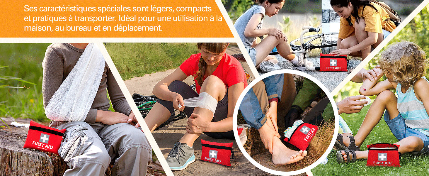 trousse de premiers blessures