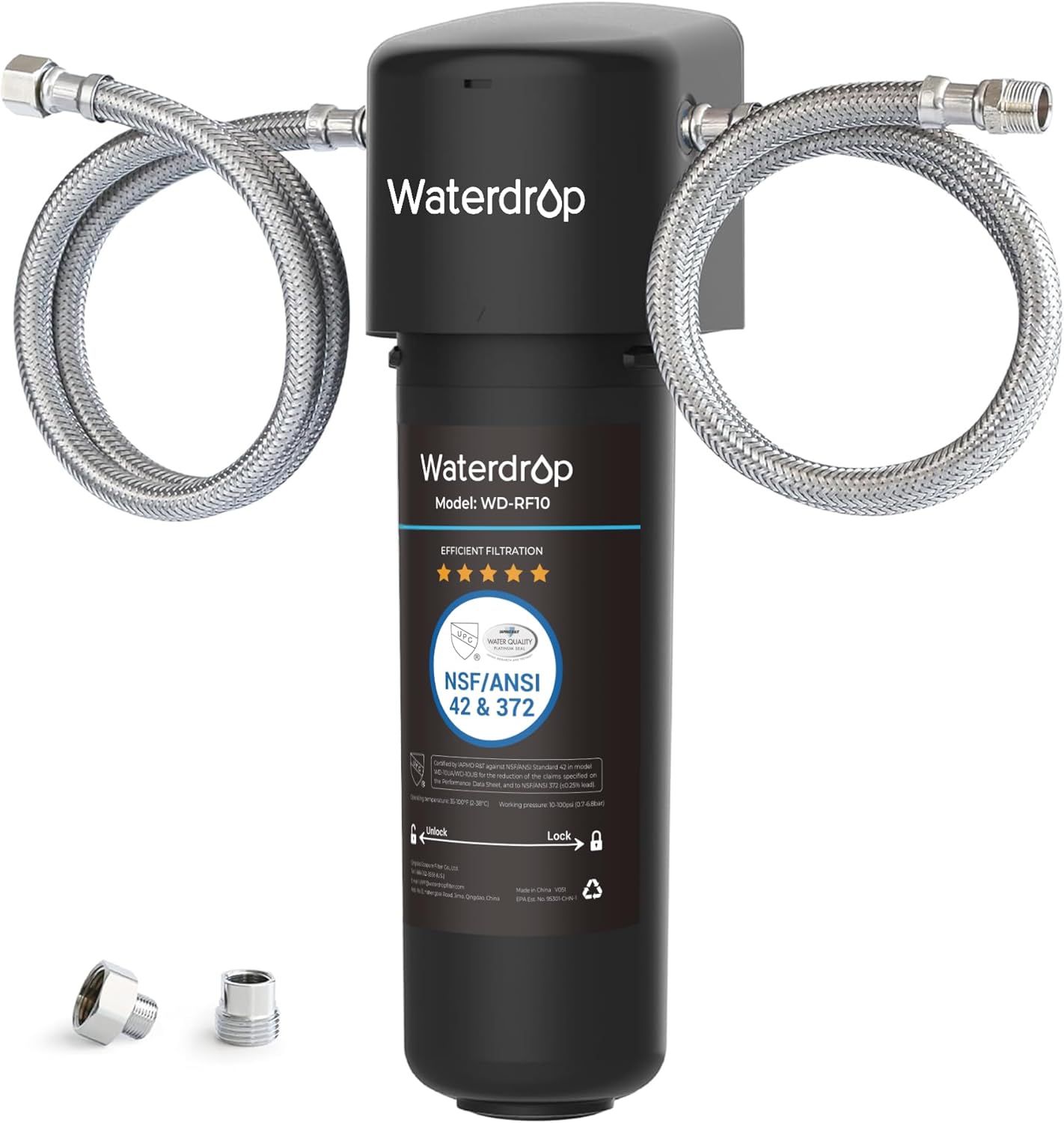 filtre à eau sous évier