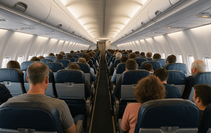 place sûre avion